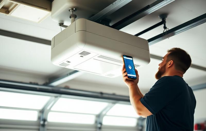 Opener Installation - Smart garage door openers with advanced features.